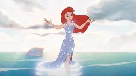 Ariel en el final de 'La Sirenita'