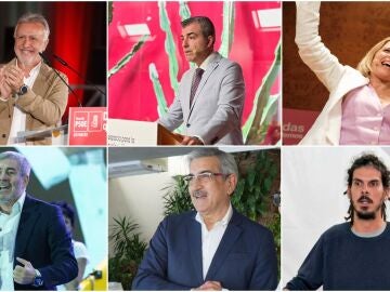 Los principales candidatos a presidente de Canarias