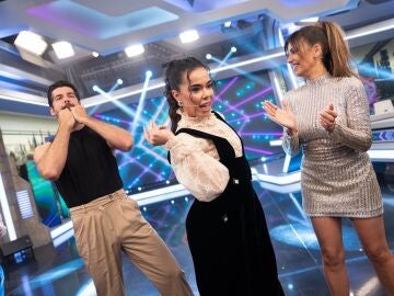 Así ha sido la entrevista completa a Mónica Cruz, Miguel Ángel Muñoz y Beatriz Luengo en 'El Hormiguero'
