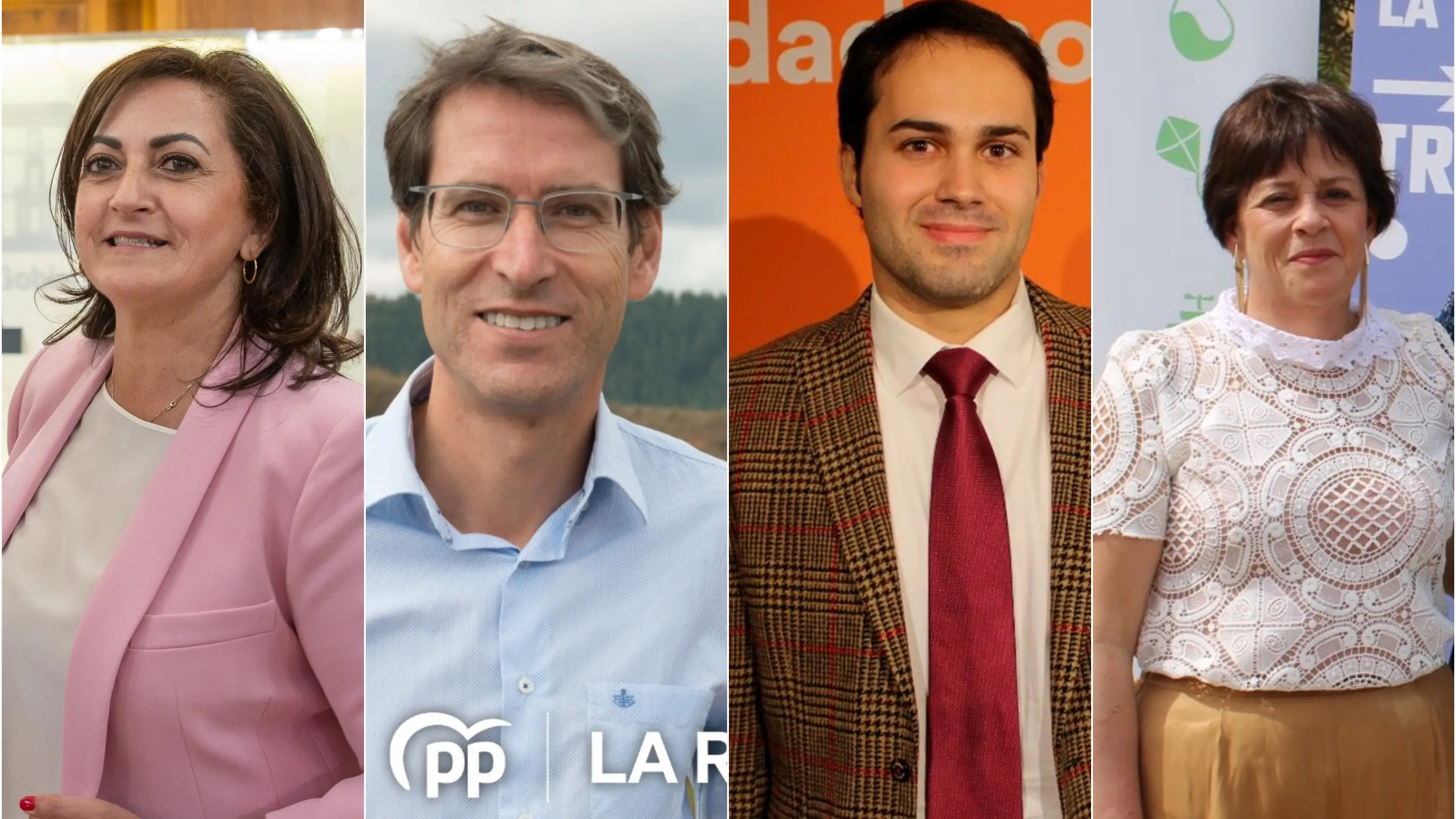 Los candidatos a presidente de La Rioja