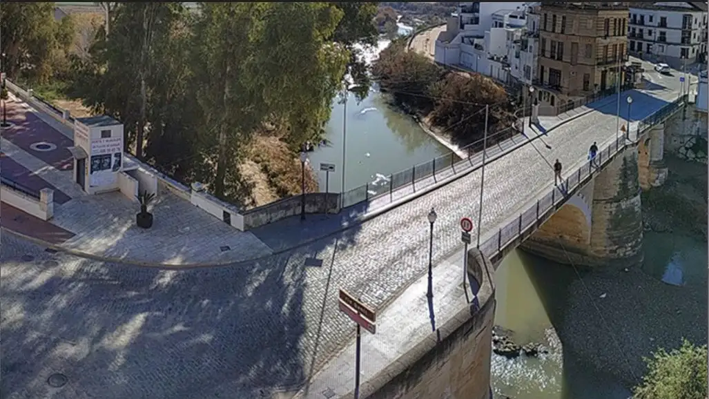 Vista a&eacute;rea de Puente Genil