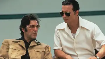 Al Pacino y Johnny Depp en 'Donnie Brasco'