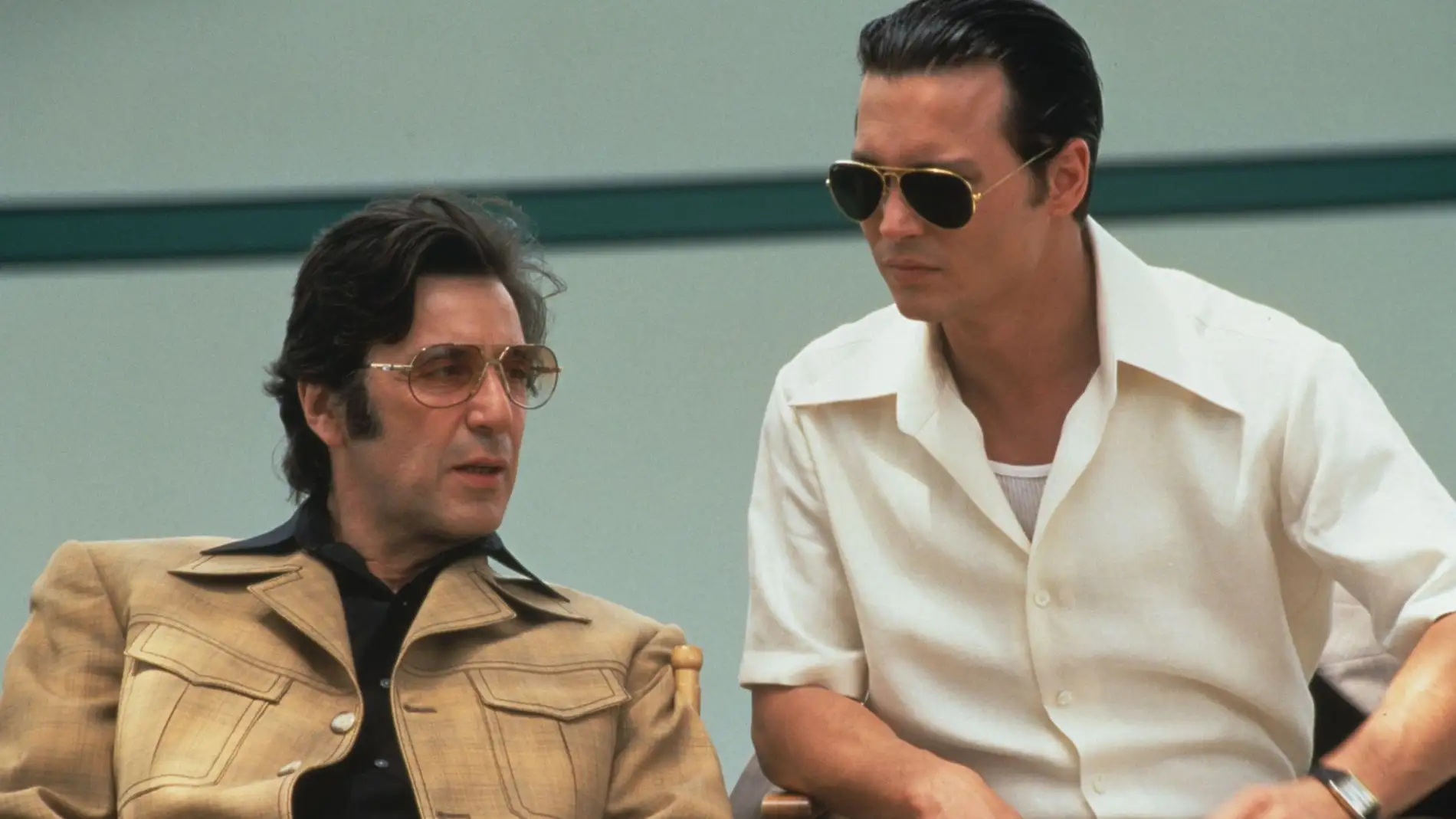 Al Pacino y Johnny Depp en &#39;Donnie Brasco&#39;