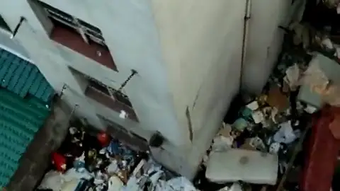 El vídeo de la suciedad que acumulan los okupas