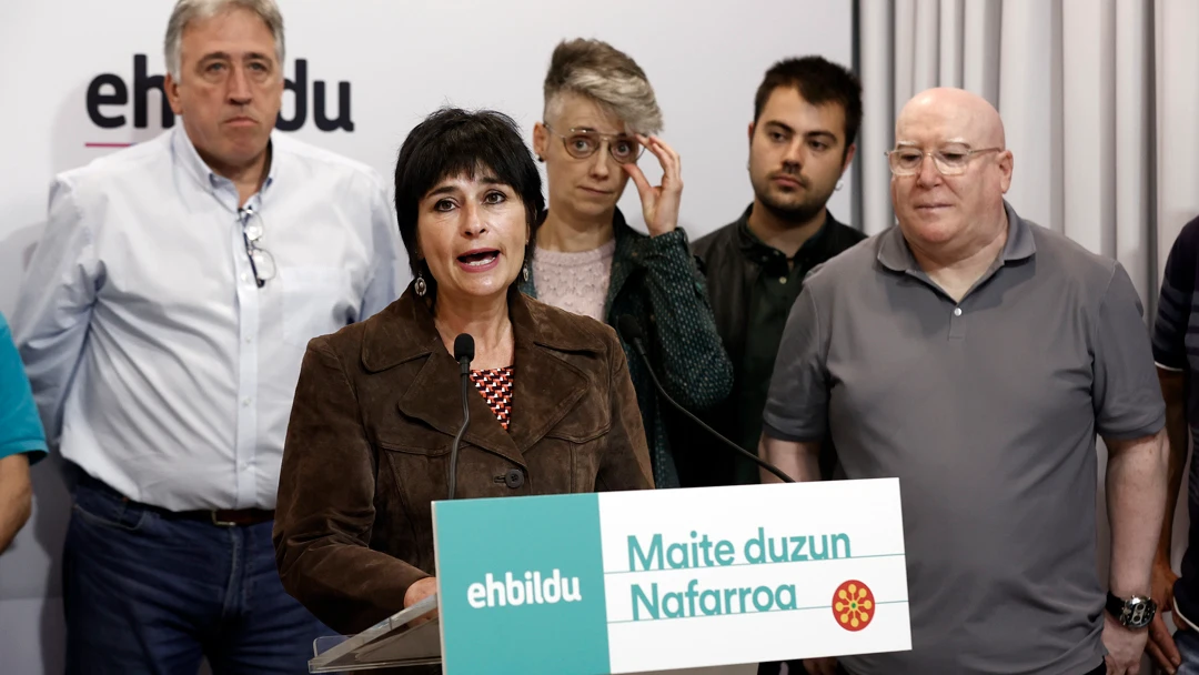 La candidata de EH Bildu a la Presidencia del Gobierno de Navarra, Laura Aznal (2i) La candidata de EH Bildu a la Presidencia del Gobierno de Navarra, Laura Aznal (2i)
