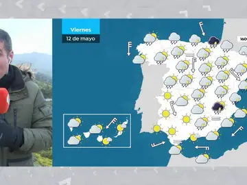 La previsión del tiempo hoy. La previsión del tiempo hoy.