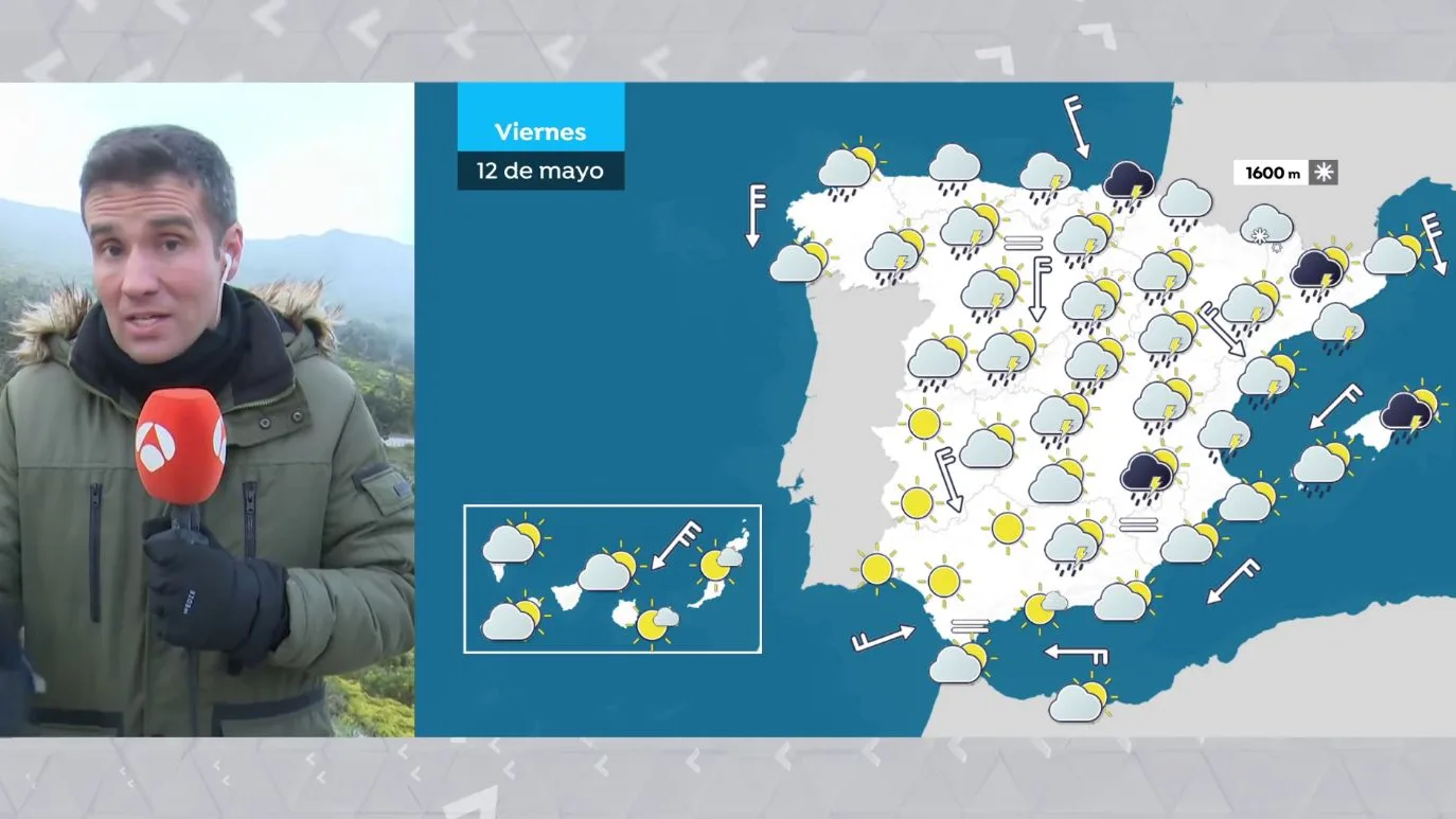 La previsión del tiempo hoy. La previsión del tiempo hoy.