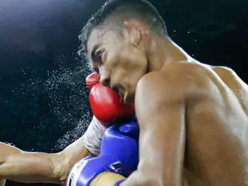 El boxeador filipino Kenneth Egano El boxeador filipino Kenneth Egano