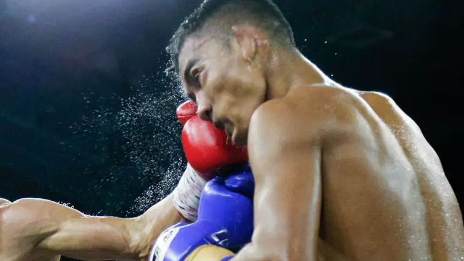 El boxeador filipino Kenneth Egano El boxeador filipino Kenneth Egano