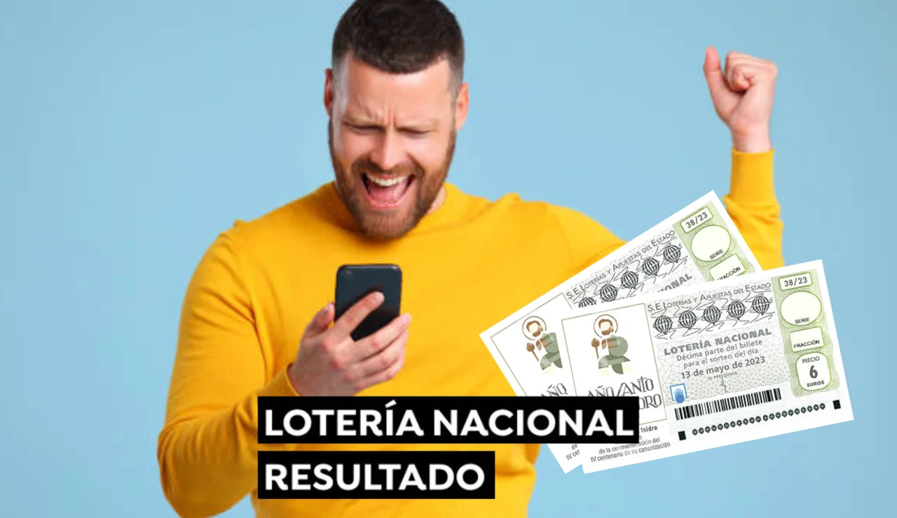 Sorteo Lotería Nacional: Comprobar décimo de hoy sábado 13 de mayo, en directo
