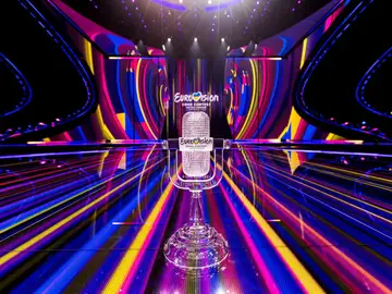Micrófono de cristal Eurovisión Micrófono de cristal Eurovisión