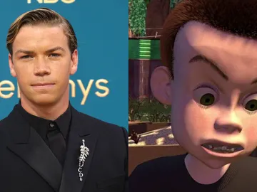 Montaje entre Will Poulter y Sid, de 'Toy Story' Montaje entre Will Poulter y Sid, de 'Toy Story'