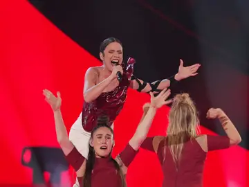 Imagen de archivo de una de las actuaciones de Blanca Paloma con 'Eaea' para Eurovisión 2023 Imagen de archivo de una de las actuaciones de Blanca Paloma con 'Eaea' para Eurovisión 2023