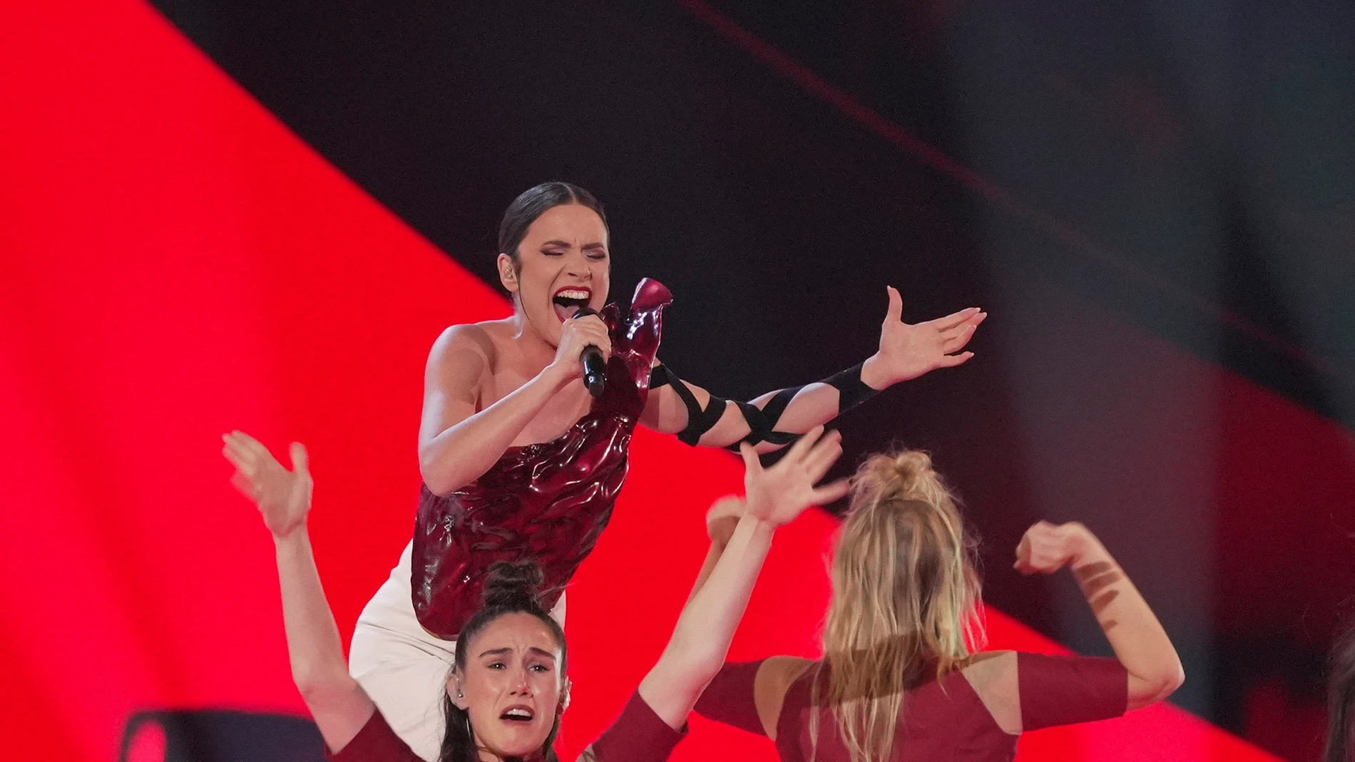 Imagen de archivo de una de las actuaciones de Blanca Paloma con &#39;Eaea&#39; para Eurovisión 2023