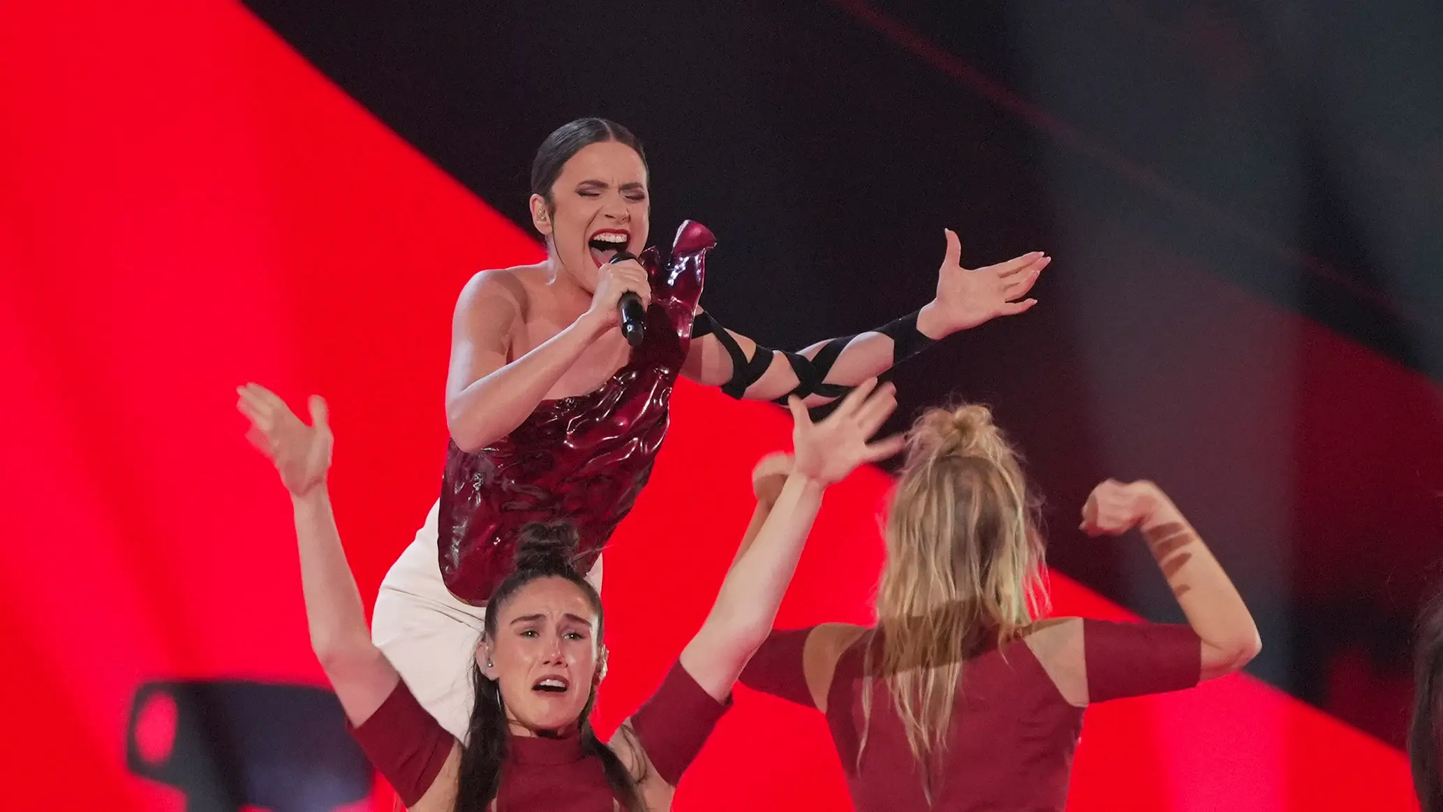 Imagen de archivo de una de las actuaciones de Blanca Paloma con 'Eaea' para Eurovisi&oacute;n 2023