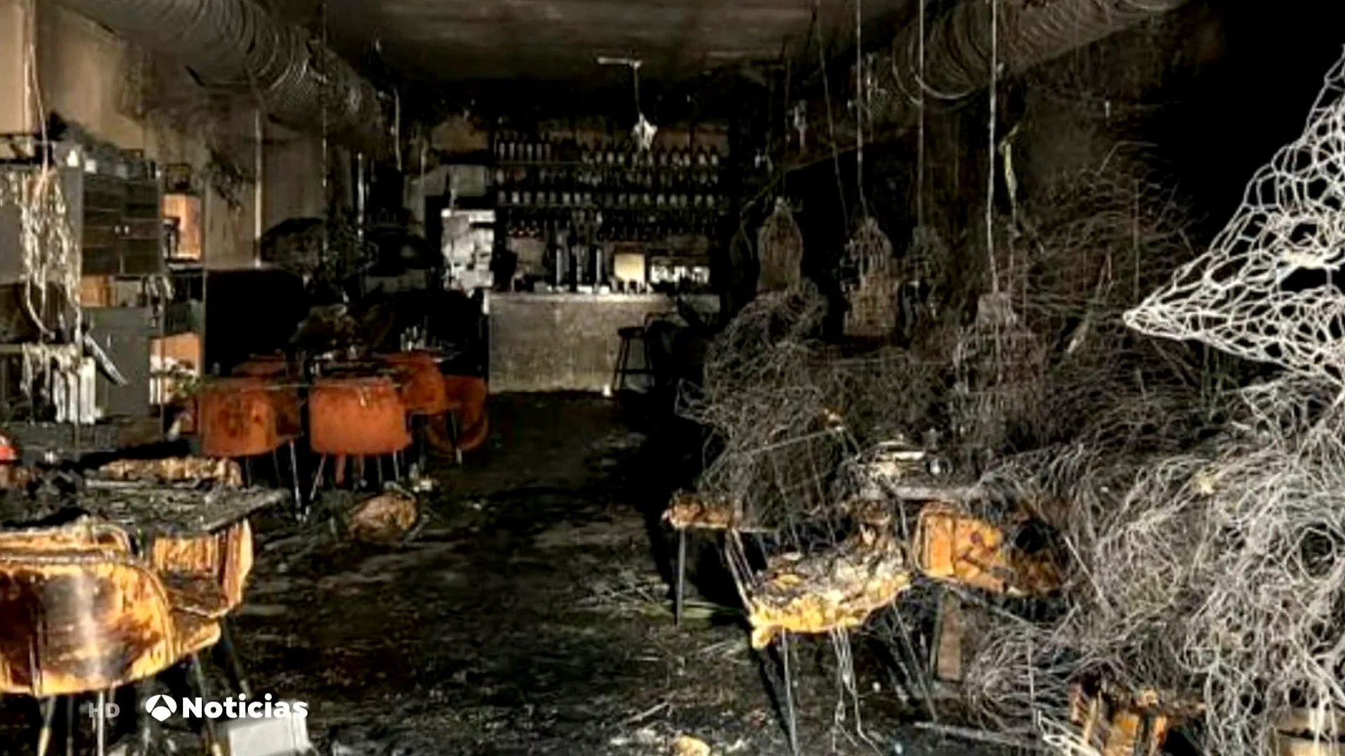 Muere una de las heridas del incendio en el restaurante Burro Canaglia de Madrid Muere una de las heridas del incendio en el restaurante Burro Canaglia de Madrid