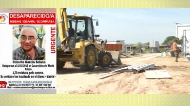 Reactivan la búsqueda del desaparecido en Casarrubios en la finca de su hermano