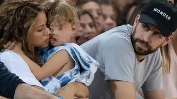 Shakira, Piqué y su hijo Sasha