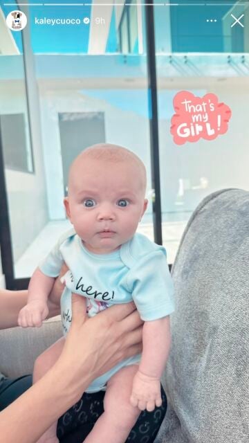 Matilda, la primera hija de Kaley Cuoco