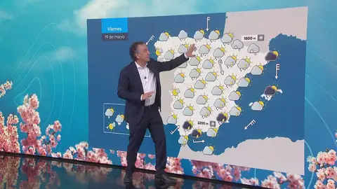 La previsión del tiempo de Roberto Brasero La previsión del tiempo de Roberto Brasero