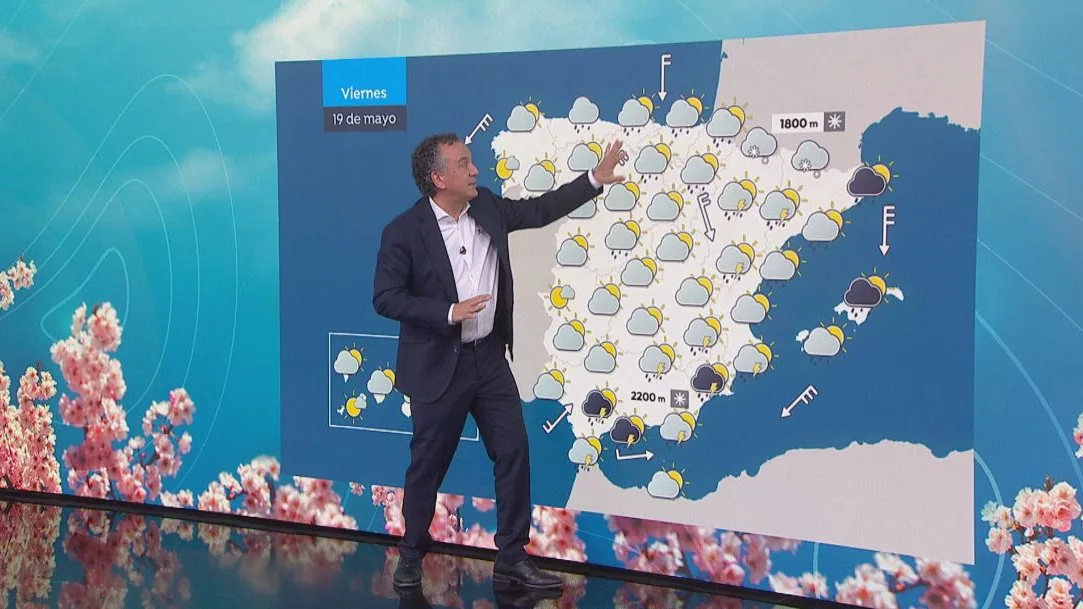 La previsión del tiempo de Roberto Brasero La previsión del tiempo de Roberto Brasero