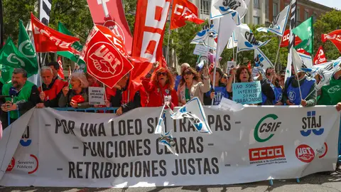 Concentración de funcionarios de la administración de Justicia Concentración de funcionarios de la administración de Justicia