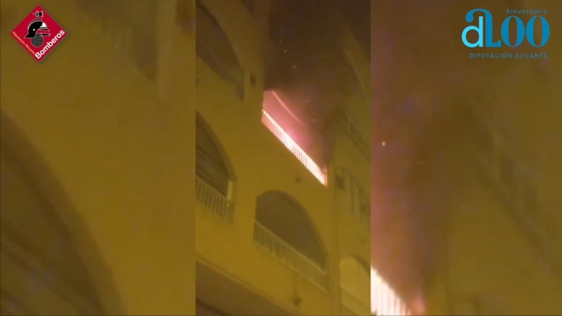 Incendio en Torrevieja