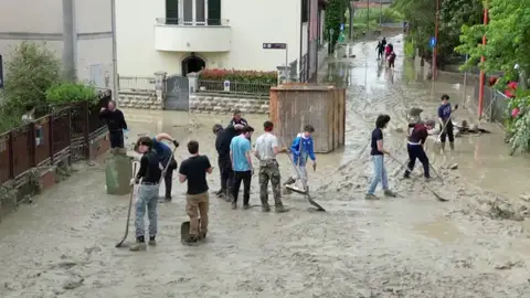 Inundación del noreste de Italia Inundación del noreste de Italia