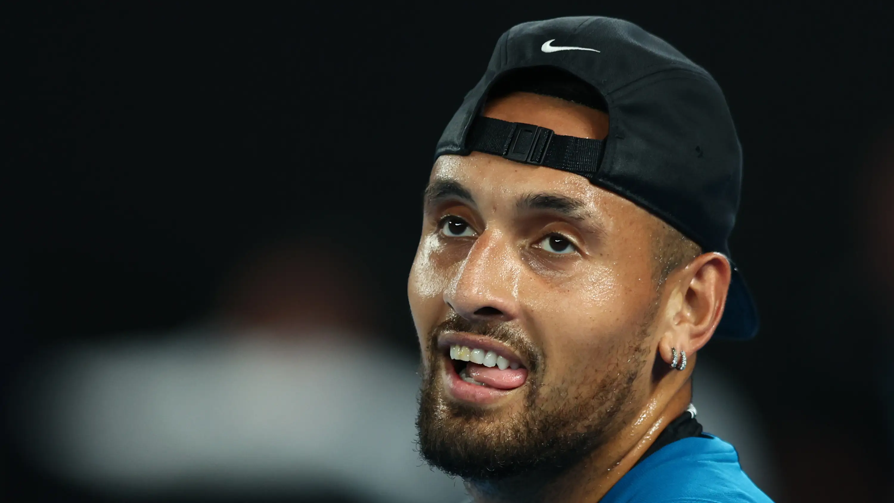Nick Kyrgios en el pasado Open de Australia Nick Kyrgios en el pasado Open de Australia
