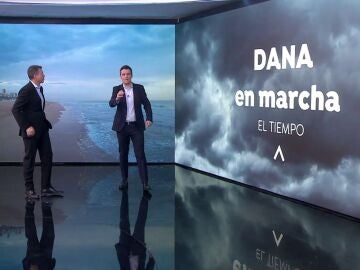 Dana en marcha.