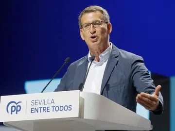 El líder del Partido Popular (PP), Alberto Núñez Feijóo El líder del Partido Popular (PP), Alberto Núñez Feijóo