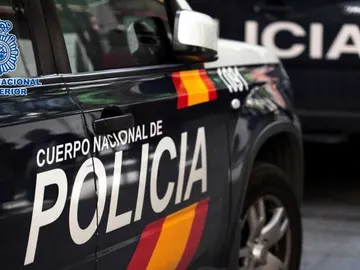Imagen de archivo de un coche de la Policía Nacional Imagen de archivo de un coche de la Policía Nacional