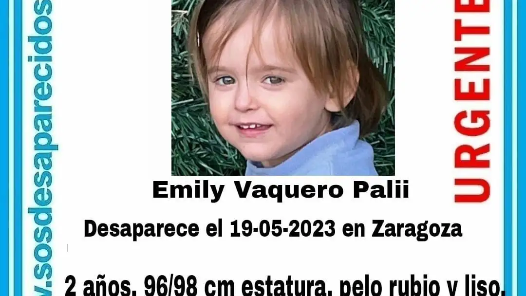 Alerta de la desaparición de Emily Vaquero Palii Alerta de la desaparición de Emily Vaquero Palii