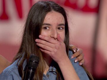 In&eacute;dito en &lsquo;La Voz Kids&rsquo;: Jimena asiste a las Audiciones a ciegas como p&uacute;blico... &iexcl;sin saber que ha superado el casting! 