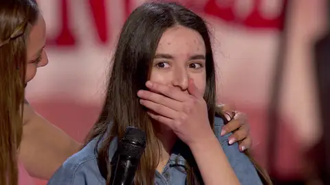 Inédito en ‘La Voz Kids’: Jimena asiste a las Audiciones a ciegas como público... ¡sin saber que ha superado el casting!  Inédito en ‘La Voz Kids’: Jimena asiste a las Audiciones a ciegas como público... ¡sin saber que ha superado el casting!