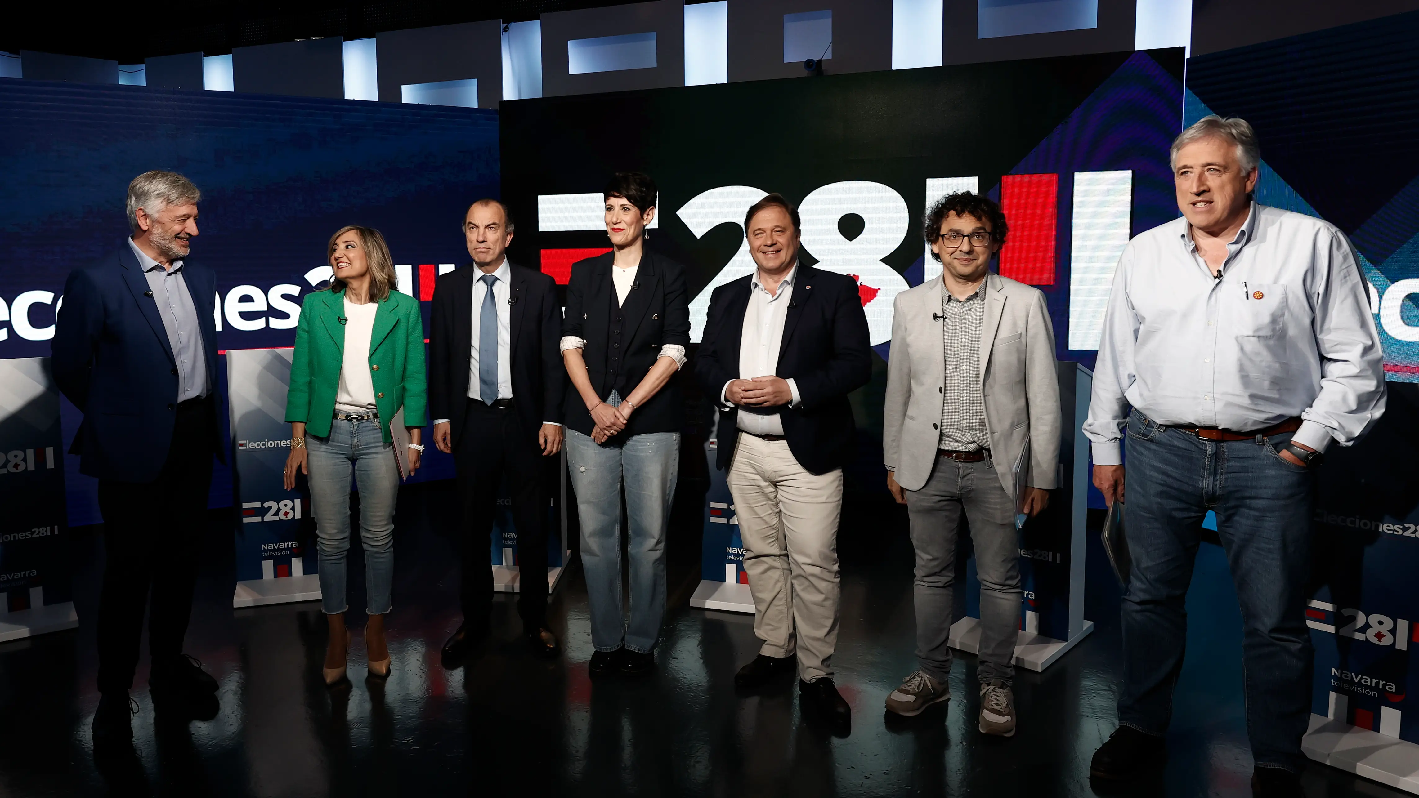 Los candidatos a la alcaldía de Pamplona en las elecciones del próximo 28 de mayo Los candidatos a la alcaldía de Pamplona en las elecciones del próximo 28 de mayo