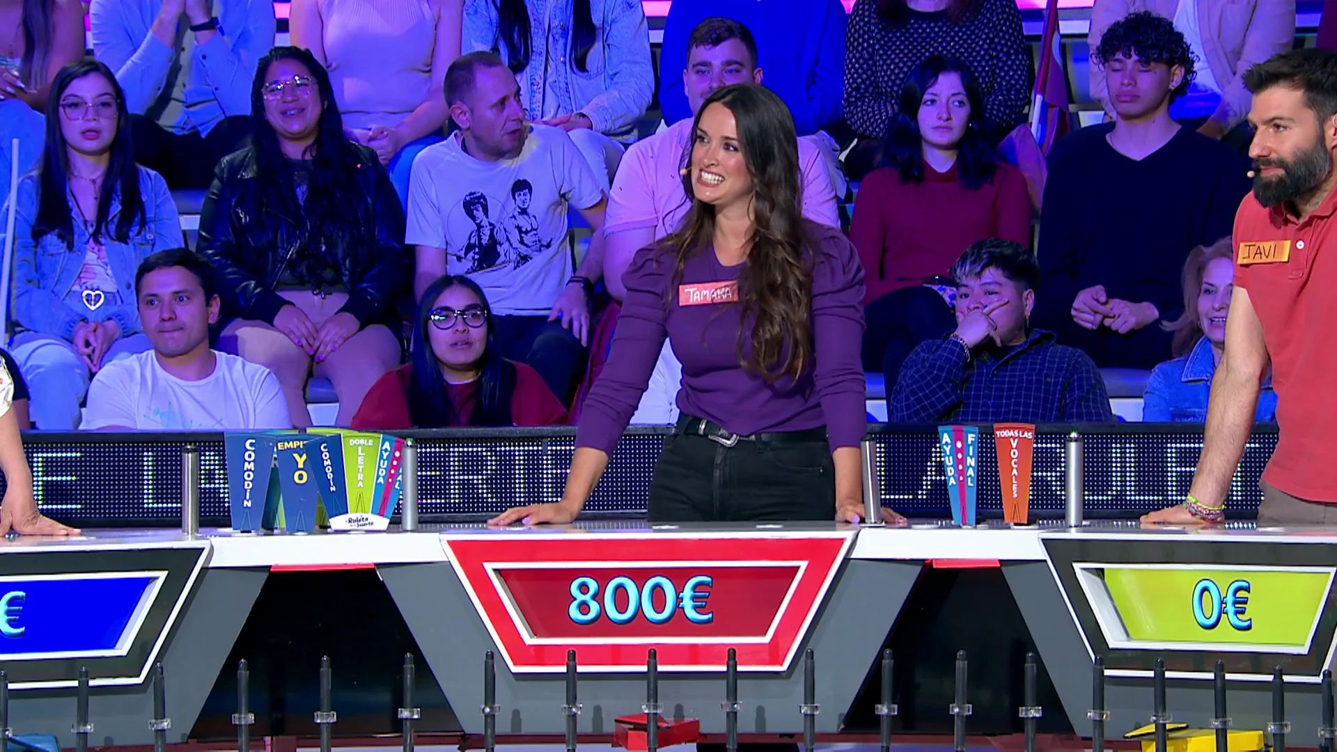¡Qué desastre! Tamara reúne casi todos los gajos de ‘La ruleta de la suerte’ y los tiene que dar ¡Qué desastre! Tamara reúne casi todos los gajos de ‘La ruleta de la suerte’ y los tiene que dar