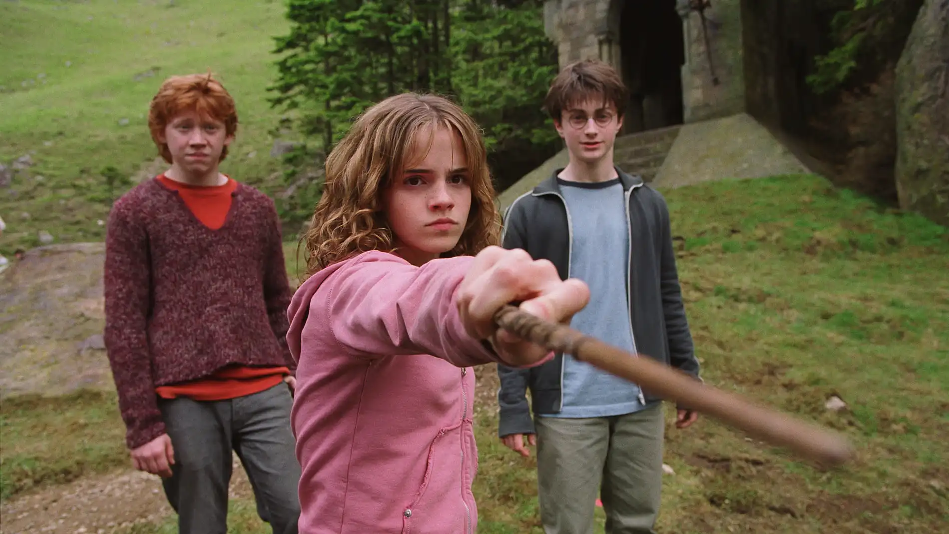 Harry, Ron y Hermione en &#39;Harry Potter y el prisionero de Azkaban&#39;