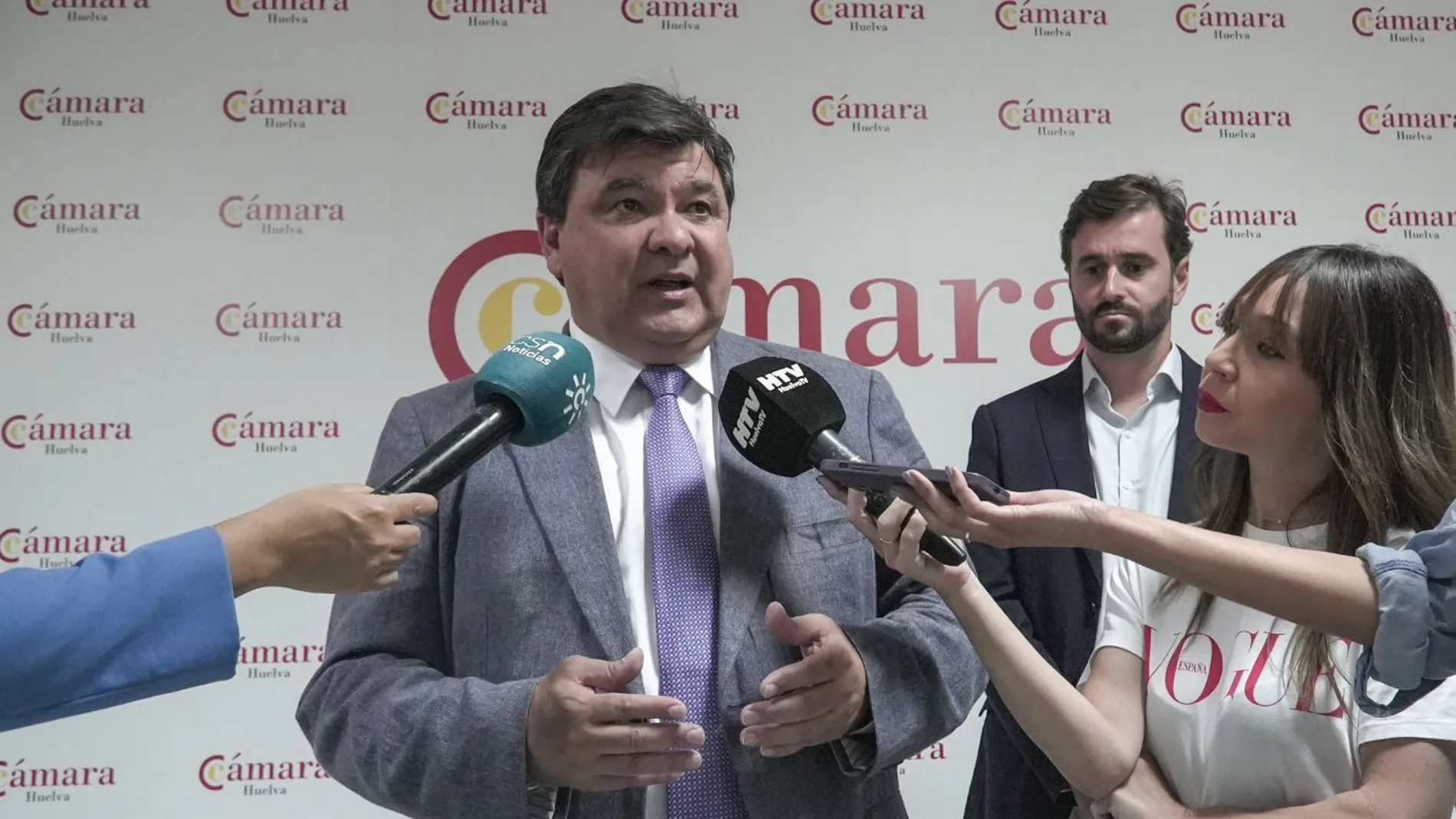 El alcalde de Huelva y candidato a la reelección, Gabriel Cruz 