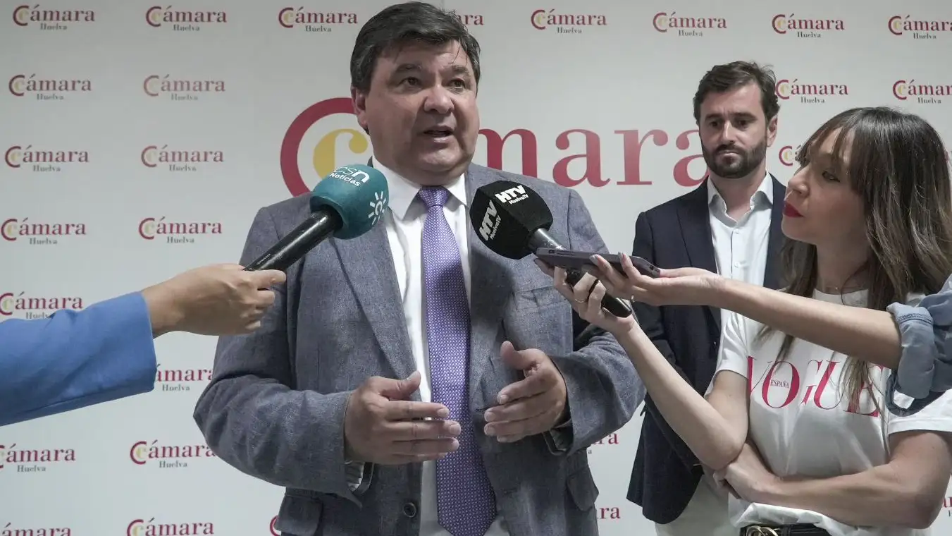 El alcalde de Huelva y candidato a la reelecci&oacute;n, Gabriel Cruz 
