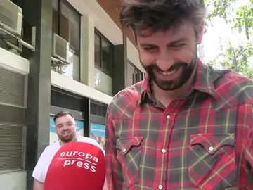 Piqué e Ibai Llanos Piqué e Ibai Llanos