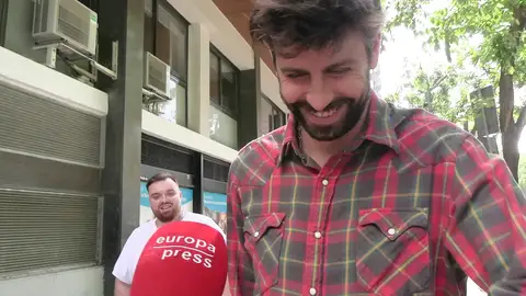 Piqué e Ibai Llanos Piqué e Ibai Llanos