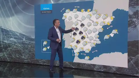 La previsión del tiempo de Roberto Brasero La previsión del tiempo de Roberto Brasero