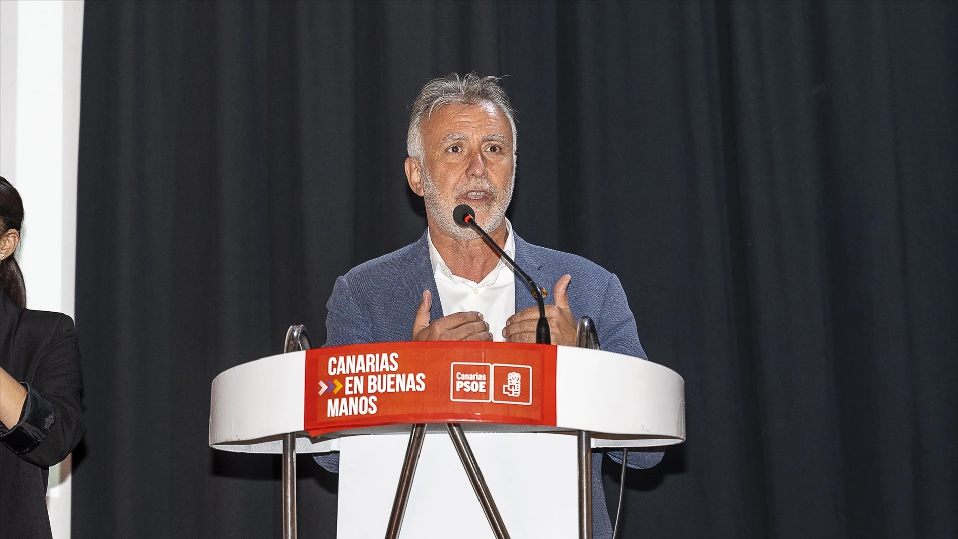 El presidente del Gobierno de Canarias, Ángel Víctor Torres