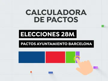Pactos a la alcaldía de Barcelona Pactos a la alcaldía de Barcelona