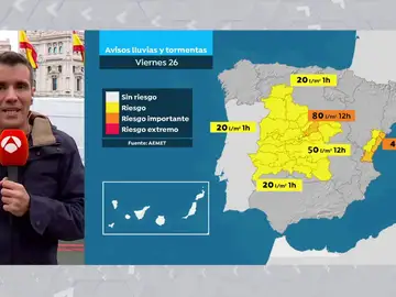 César Gonzalo nos cuenta el tiempo que nos espera. César Gonzalo nos cuenta el tiempo que nos espera.
