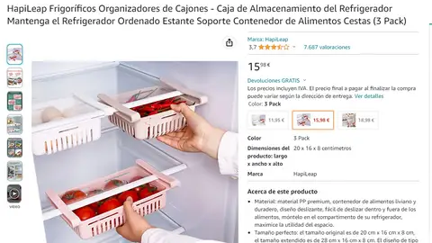 Cajones extras Cajones extras