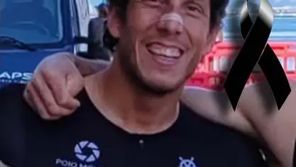 Pablo Juan Beascoechea, 'Vasco', en una competici&oacute;n