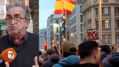 Un vecino de la Bonanova, contra los okupas: 