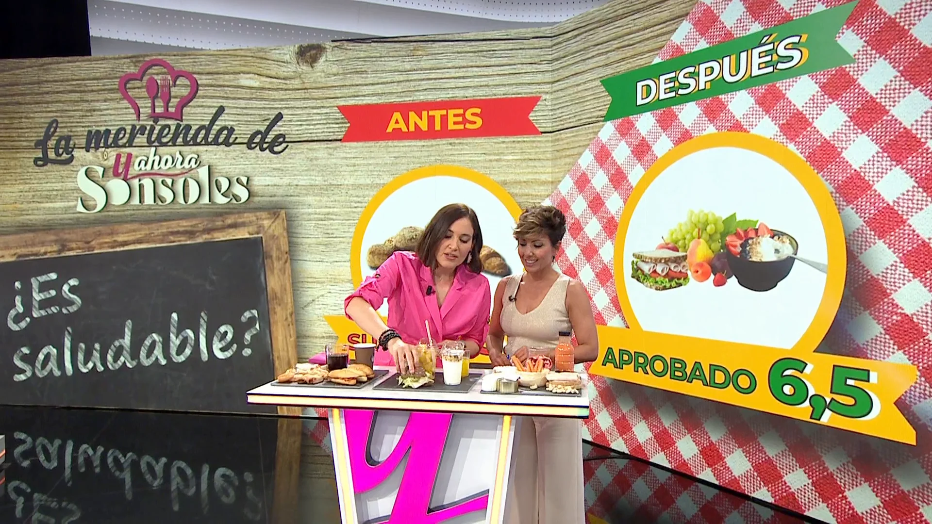 &iexcl;Cambiamos el catering de &lsquo;Y ahora Sonsoles&rsquo;! Boticaria Garc&iacute;a nos da las claves de una merienda saludable